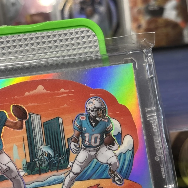 2024 Donruss Optic  Downtown Tua Tagovailoa Tyreek Hill Dolphins Dual DT Clean - Image 7