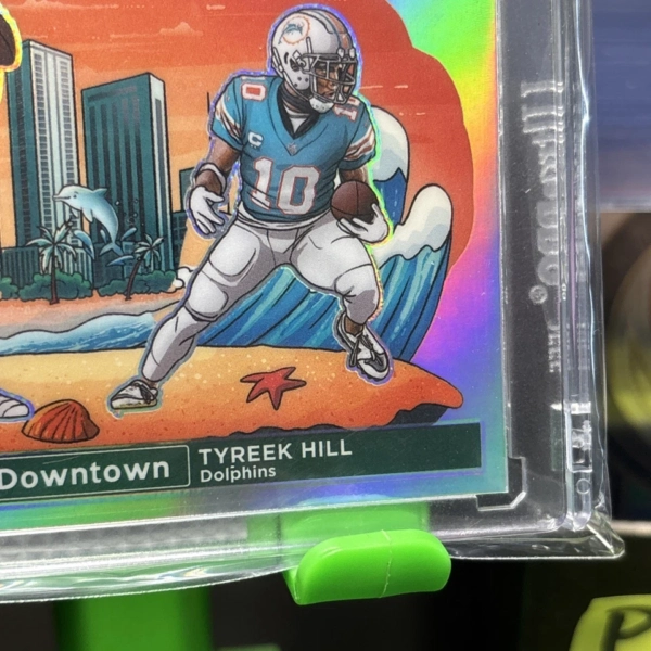 2024 Donruss Optic  Downtown Tua Tagovailoa Tyreek Hill Dolphins Dual DT Clean - Image 6