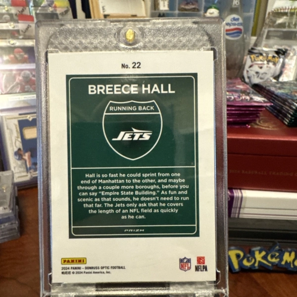 2024 Panini Donruss Optic - Downtown! Breece Hall #22 - Image 2