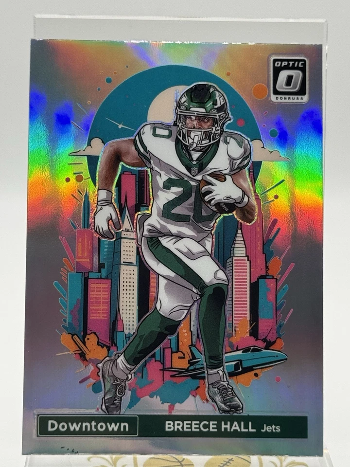 2024 Panini Donruss Optic - Downtown! Breece Hall #22 - Image 2