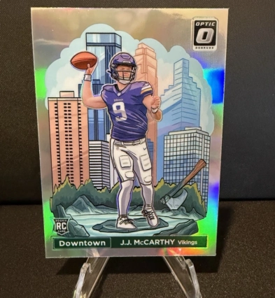 2024 Optic JJ McCarthy Rookie Downtown Vikings