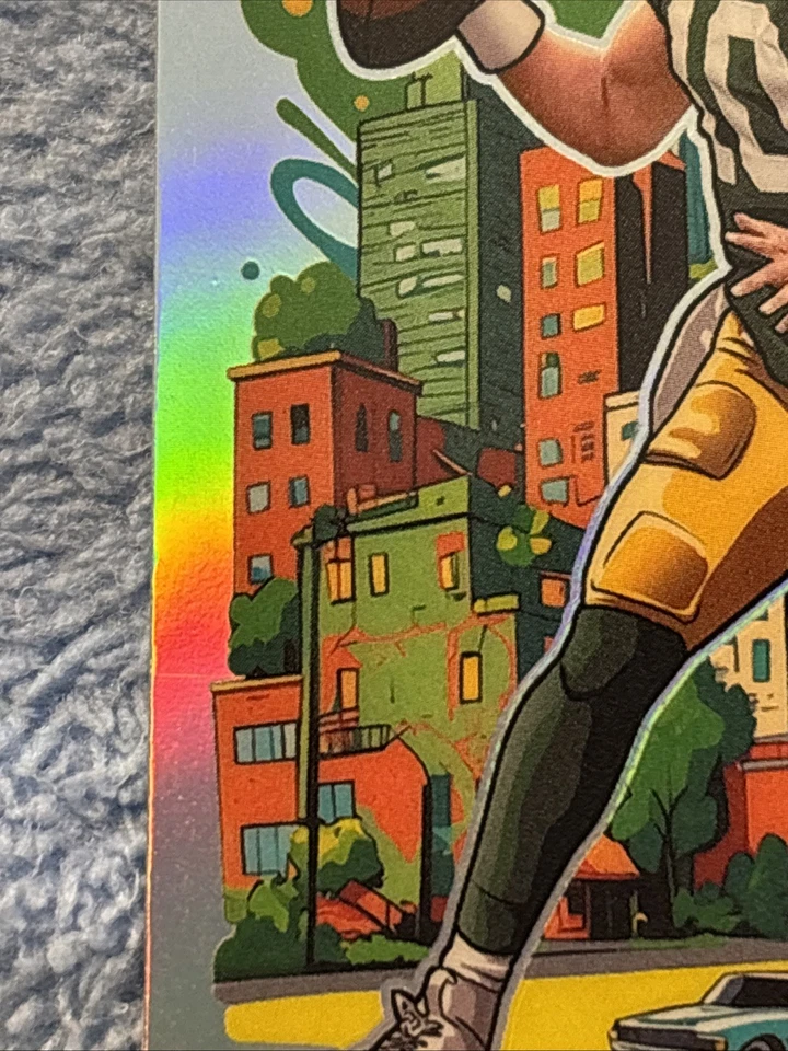 2024 Panini Donruss Optic - Downtown! Jordan Love #5 Read - Image 3