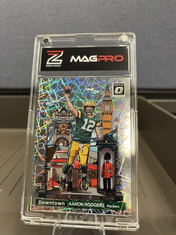 2023 Panini Donruss Optic - International Downtown Aaron Rodgers #4