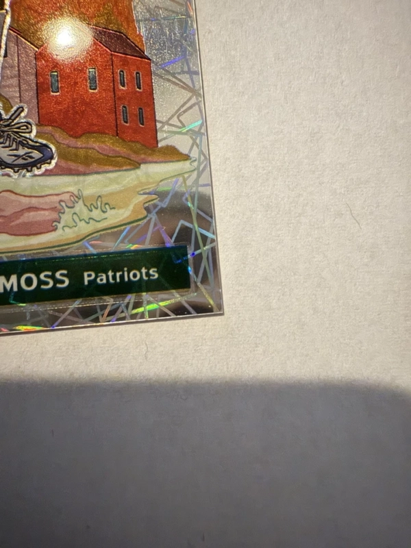2021 Panini Donruss Optic RANDY MOSS Lazer Prizm Downtown! SSP Case Hit #DT-3 - Image 6