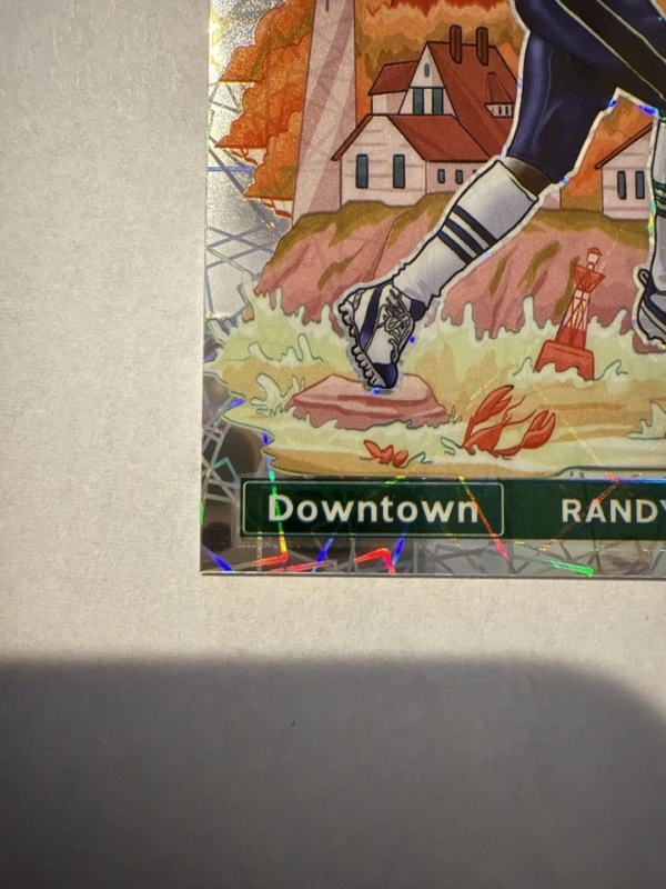 2021 Panini Donruss Optic RANDY MOSS Lazer Prizm Downtown! SSP Case Hit #DT-3 - Image 5