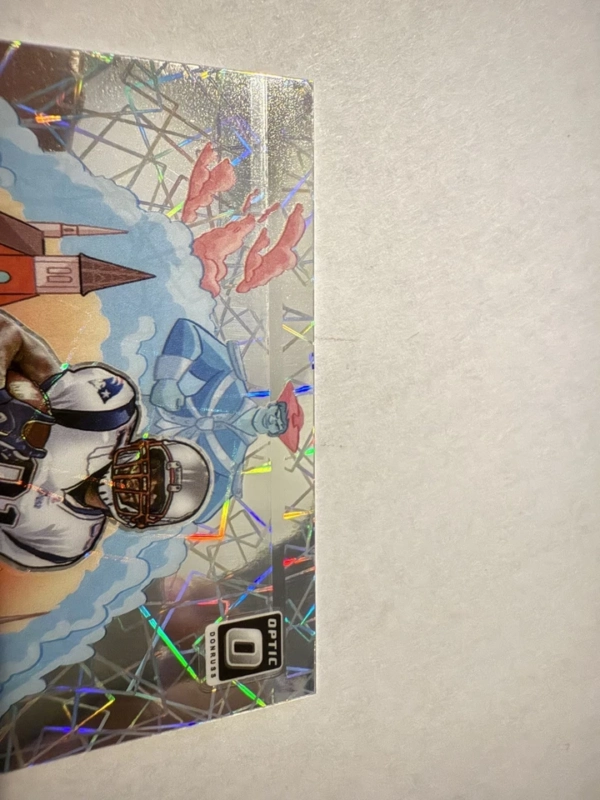 2021 Panini Donruss Optic RANDY MOSS Lazer Prizm Downtown! SSP Case Hit #DT-3 - Image 2