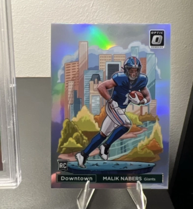 2024 Panini Donruss Optic - Downtown! Malik Nabers #18 (RC)