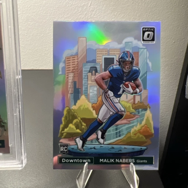 2024 Panini Donruss Optic - Downtown! Malik Nabers #18 (RC)