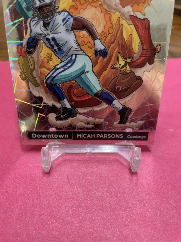 2022 Panini Donruss Optic - Downtown Micah Parsons #DT-MP - Image 4