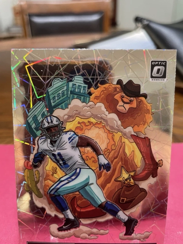 2022 Panini Donruss Optic - Downtown Micah Parsons #DT-MP - Image 3