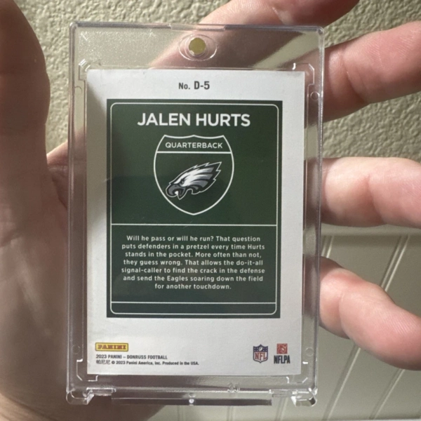 2023 Panini Donruss Downtown! Jalen Hurts - Image 2