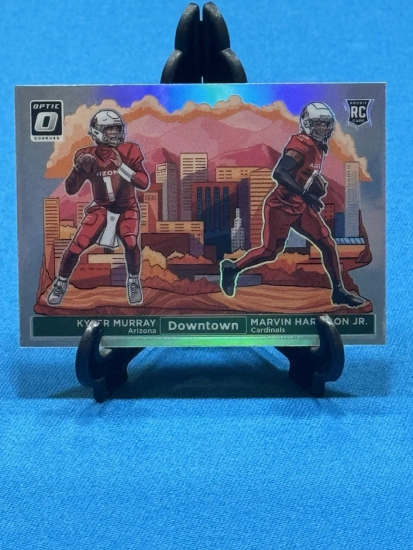 2024 Donruss Optic Dual Downtown Kyler Murray Marvin Harrison Jr Cardinals - Image 7