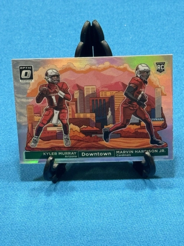 2024 Donruss Optic Dual Downtown Kyler Murray Marvin Harrison Jr Cardinals - Image 3
