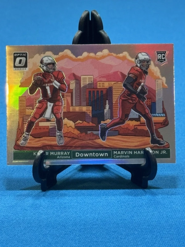 2024 Donruss Optic Dual Downtown Kyler Murray Marvin Harrison Jr Cardinals - Image 8