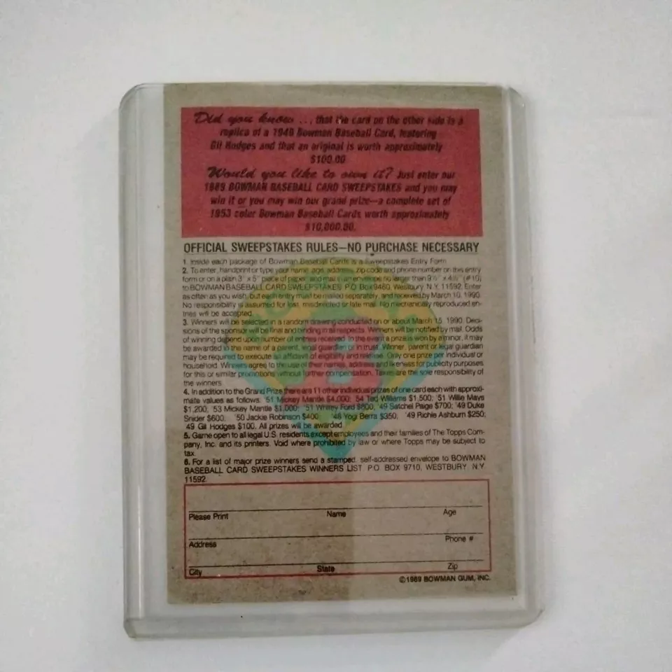 vintage baseball card singles - Image 2