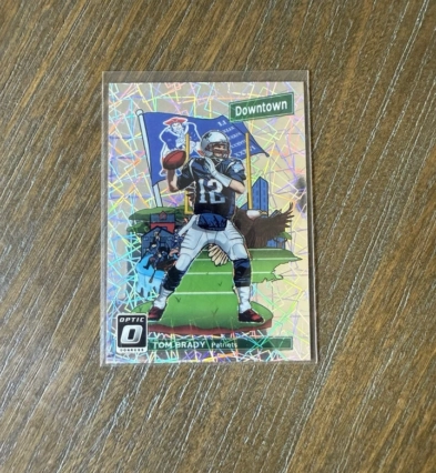 2018 Donruss Optic Downtown Tom Brady #DT-1 Case Hit SSP