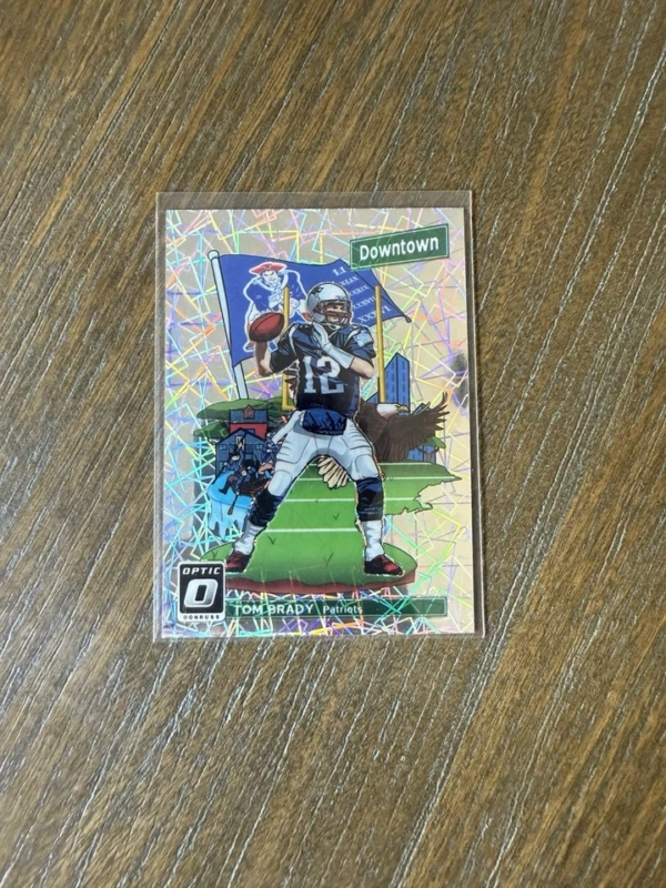 2018 Donruss Optic Downtown Tom Brady #DT-1 Case Hit SSP