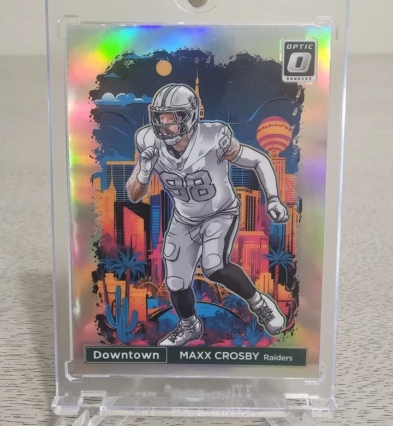 2024 Donruss Optic Football - Max Crosby Downtown Raiders SSP Case Hit