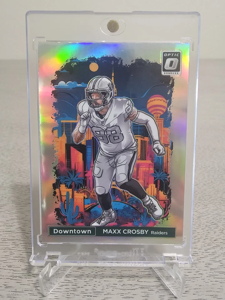 2024 Donruss Optic Football - Max Crosby Downtown Raiders SSP Case Hit