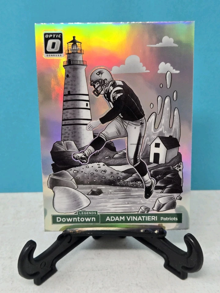 2024 Donruss Optic Adam Vinatieri Downtown Legends SSP Case Hit #9 - Image 3