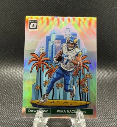 2024 Donruss Optic Puka Nacua Downtown! SSP #20 Rams