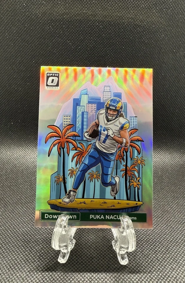 2024 Donruss Optic Puka Nacua Downtown! SSP #20 Rams