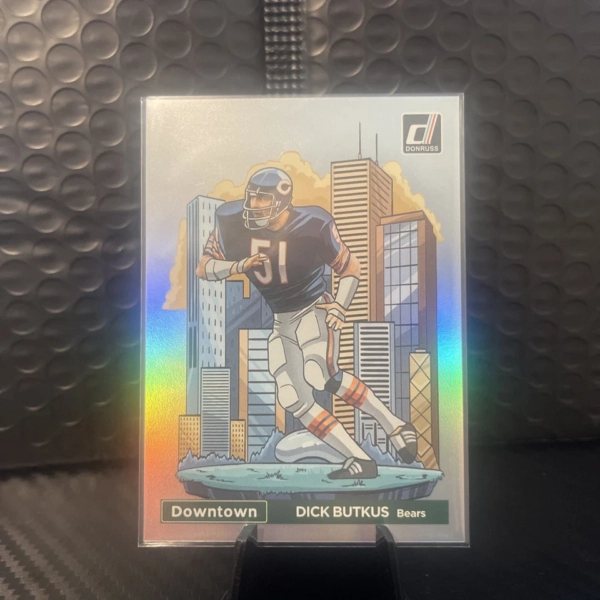 2024 Panini Donruss - Downtown! Dick Butkus #9 Optic - Image 3