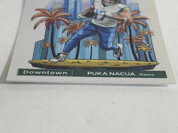 READ! 2024 Panini Donruss - DOWNTOWN! #20 Puka Nacua SSP Regular Size READ! - Image 9
