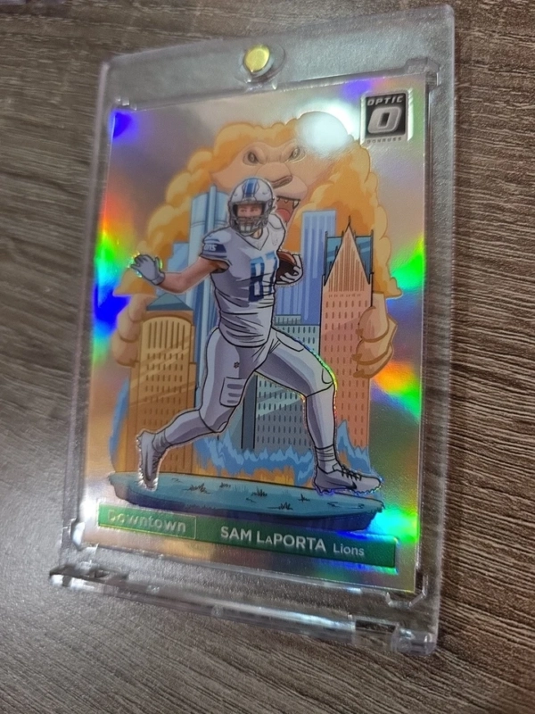 2024 Panini Donruss Optic - Downtown! Sam LaPorta #6 - Image 4