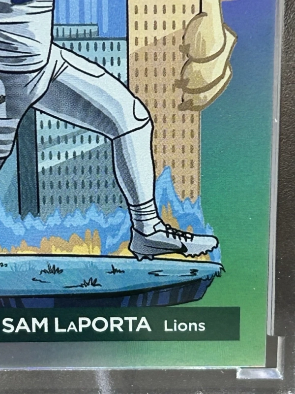 2024 Panini Donruss - Downtown! Sam LaPorta #6 case hit gorgeous card - Image 5