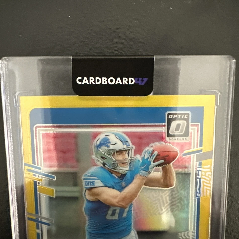 2023 Panini Donruss Optic - Sam LaPorta RR Gold On Card Auto 10/10 Bookend - Image 7