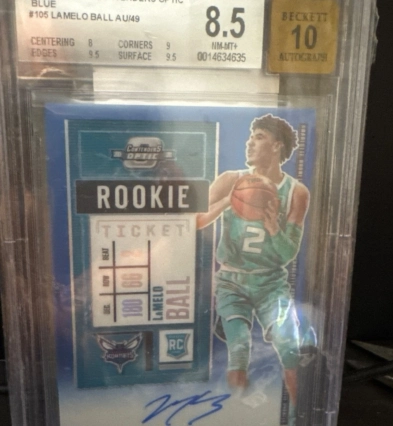 2020 Panini Contenders Optic Lamelo Ball - Low Price